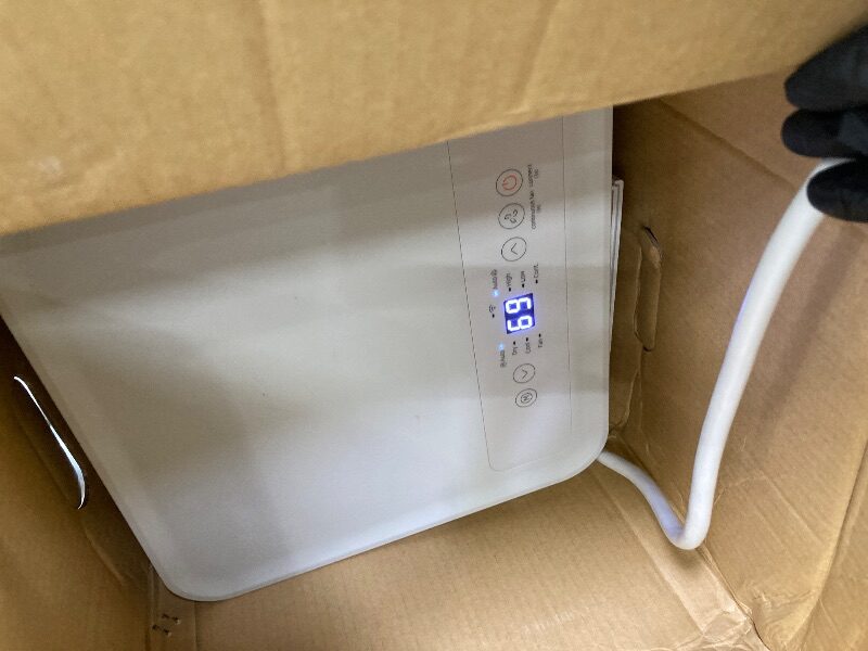 Midea 10,000 BTU Portable Air Conditioner, White