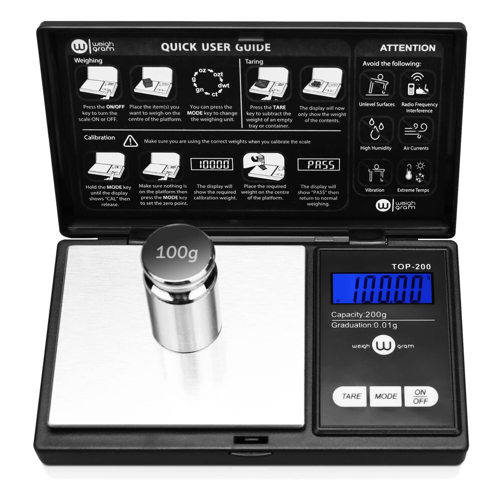 Digital Pocket Gram Scale, 200g