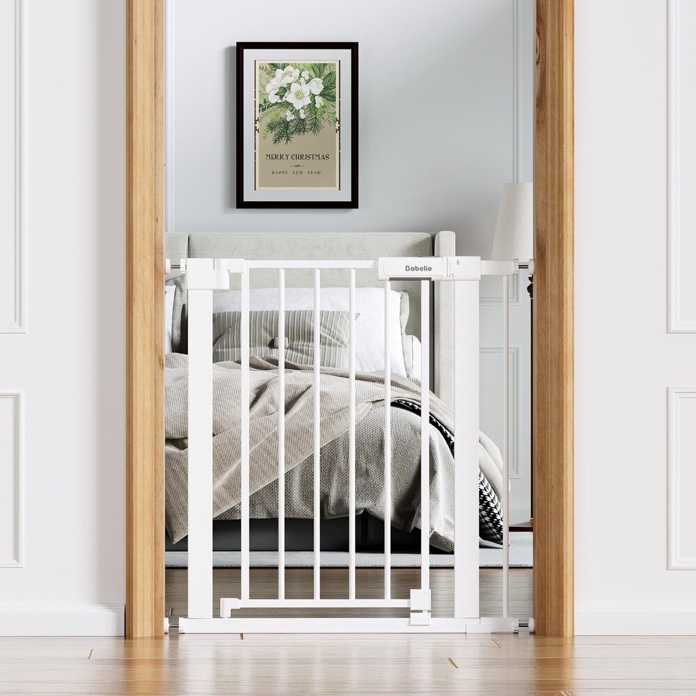 Babelio Narrow Baby Gate, 26"-31" - Wide Door, PressGuard II