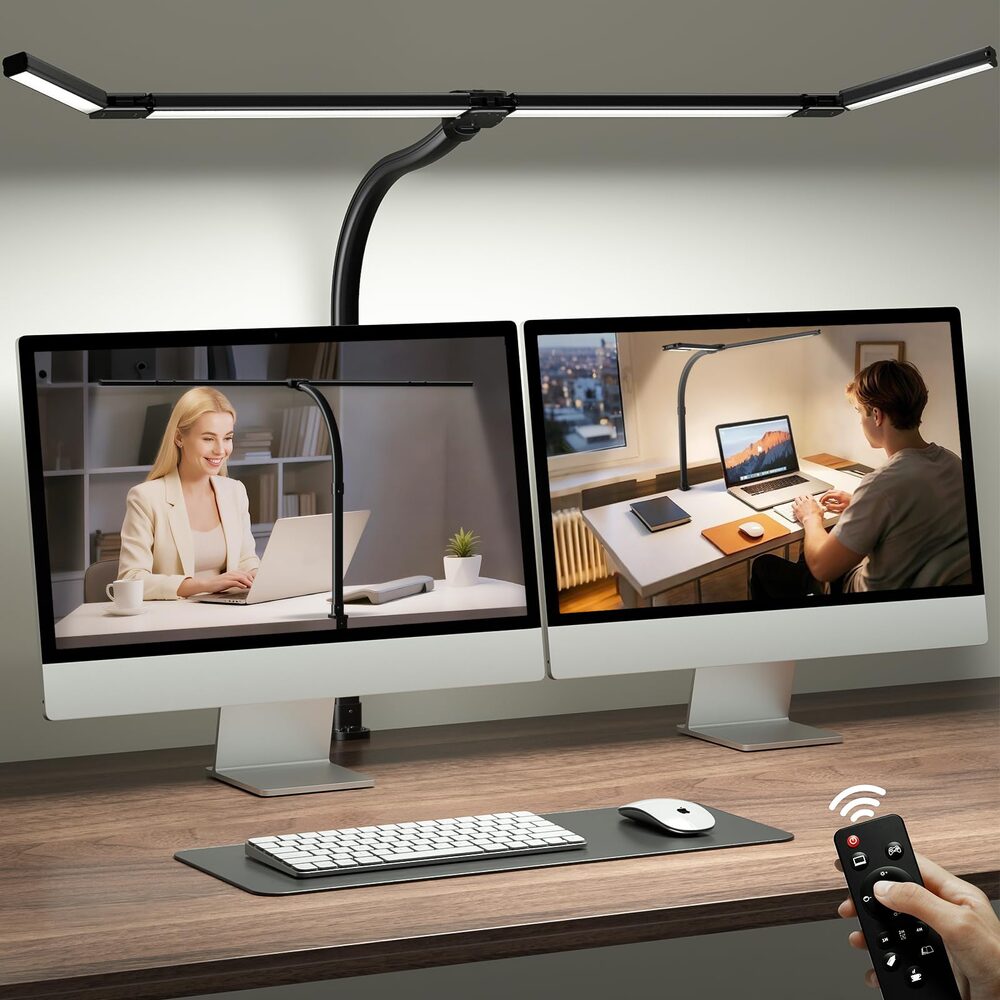 ONEMIX 42" 4-Panel LED Desk Lamp