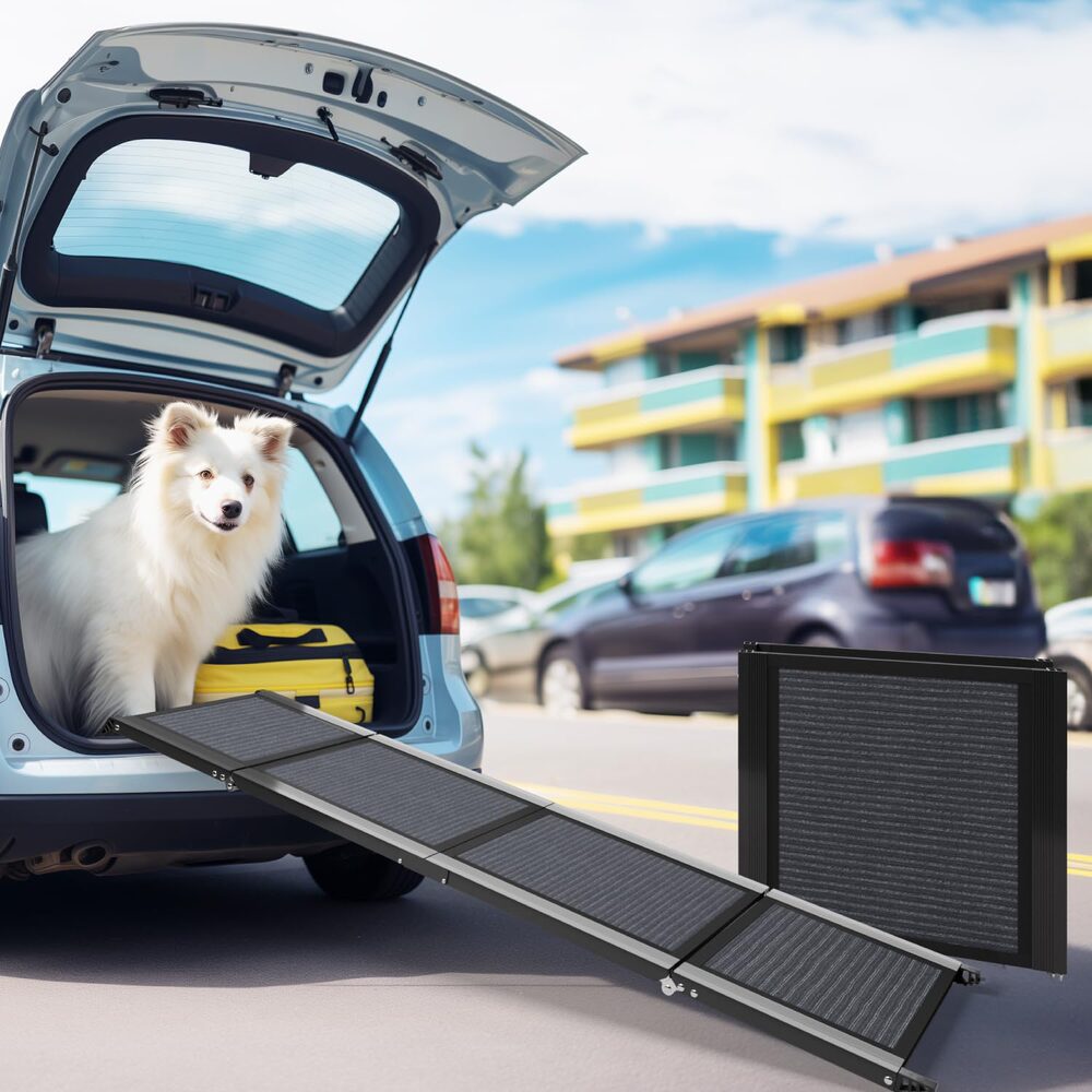 PURRPAXZ Dog Ramp for Car, 63" × 17"